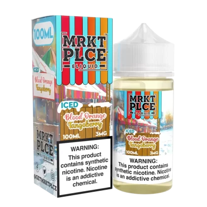 MRKTPLCE - ICED Blood Orange Tangoberry - 100ML E-Liquid - 0MG
