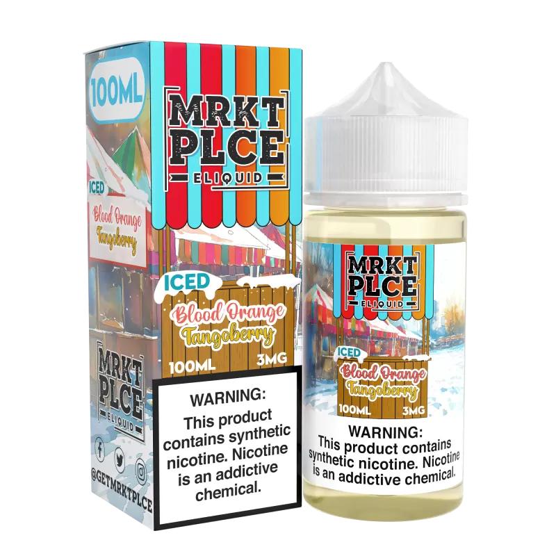 MRKTPLCE - ICED Blood Orange Tangoberry - 100ML E-Liquid - 0MG