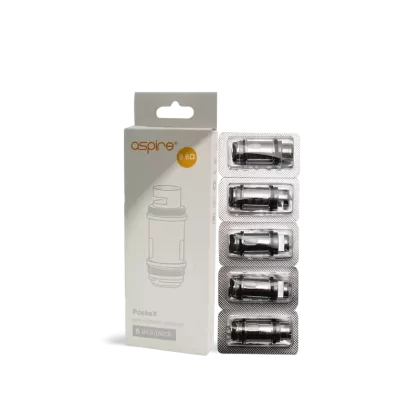 Aspire PockeX Replacement Coils (5 Pack) - Vape Product, Vape Product