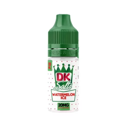 Donut King DK Watermelon Ice Nic Salt Vape Juice - 10 Pack - Strength 20mg