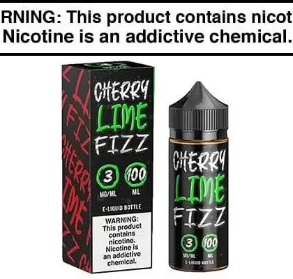 CHERRY LIME FIZZ BY JUICE MAN 100ML - Vapejuice