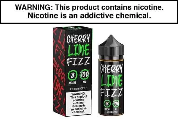 CHERRY LIME FIZZ BY JUICE MAN 100ML - Vapejuice