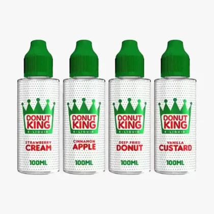 Donut King 100ml Shortfill E-Liquid - Irish Charms