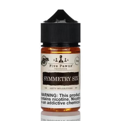 Five Pawns TFN E-Liquid - Symmetry Six - 60ml - 12mg