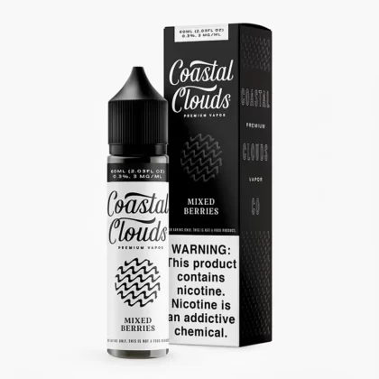 Coastal Clouds Mixed Berries Vape Juice – Crisp Green Apple - Uwinvapeaustralia