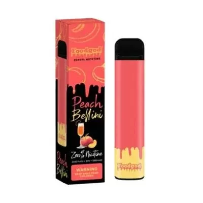 FoodGod Peach Bellini 0% Nicotine Free Disposable Vape