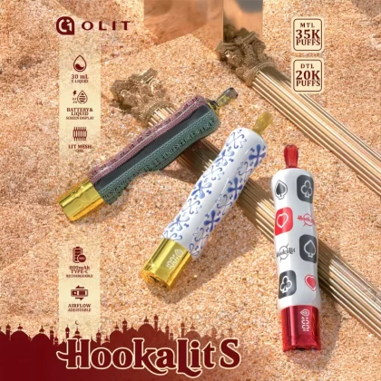 OLIT HookaLit S 35K Puff Disposable E-Hookah - 35,000 Puffs - Lucid Dream