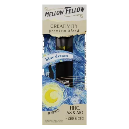 Mellow Fellow Creativity Blend 2ml Disposable Vape Blue Dream - Ejuicewarehouse