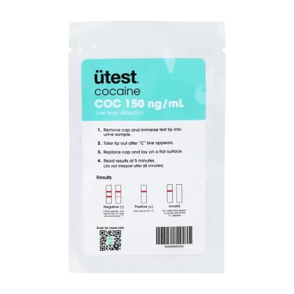 UTest Single Panel Drug Screen Test – Cocaine 150ng/ml