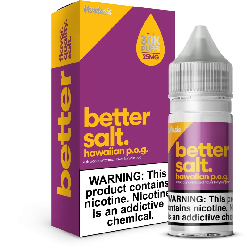 Better Salt - Hawaiian P.O.G. - 30ML E-Liquid - 25MG