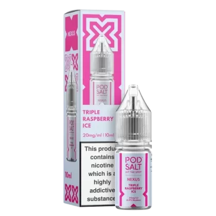 Nexus Triple Raspberry Ice 10ml Nicotine Salt E-Liquid