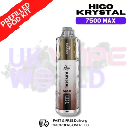 Cola Ice Krystal Higo 7500 Max Prefilled Pod Kit