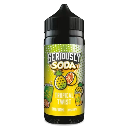 Doozy Seriously Soda 100ml E-Liquid Shortfill Tropical Twist - Vape Product