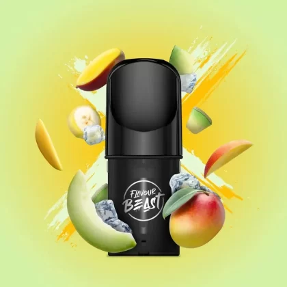 Flavour Beast Pods – STLTH Compatible – Hip Honeydew Mango Iced - Vape Product