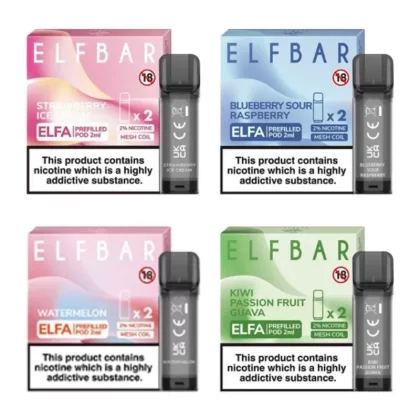 Elf Bar Elfa Replacement Pods (Pack of 2) - Cranberry Grape