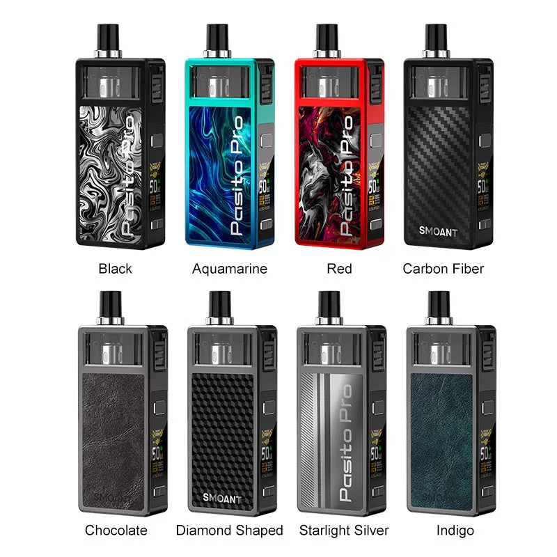 Smoant Pasito Pro Pod Kit 1500mAh - Starnlight Silver - Image 2