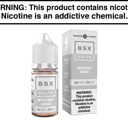 MYSTERY HEAD BY GLAS BASIX NIC SALTS 30ML - Vapejuice