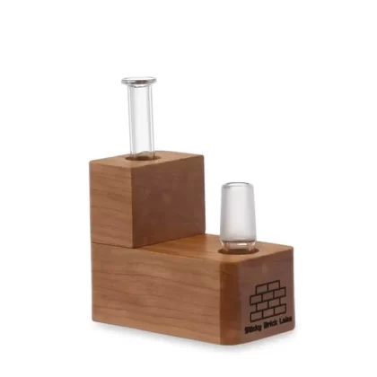 HydroBrick Basic – Portable Vaporizer - Cherry, Iroko; convection; water filter