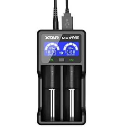 XTAR Master VC2 Plus USB LCD Li-ion/Ni-MH Battery Charger - Vaporider Deals