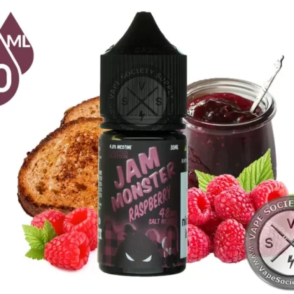 Raspberry Jam Monster Salt 30ml - Vape Product, Vape Product