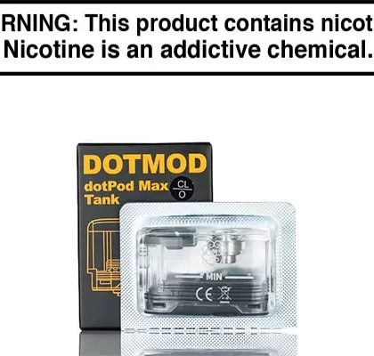 dotMod dotPod Max Empty Replacement Tank – 5mL - Vapejuice