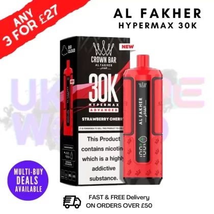 Strawberry Cherry Al Fakher 30K HyperMax Pod Kit