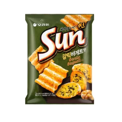 Orion-Sun Corn Chips Garlic Bread Flavor – 80g