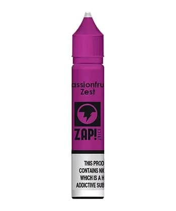 Passionfuit Zest Nic Salt eLiquid by Zap!