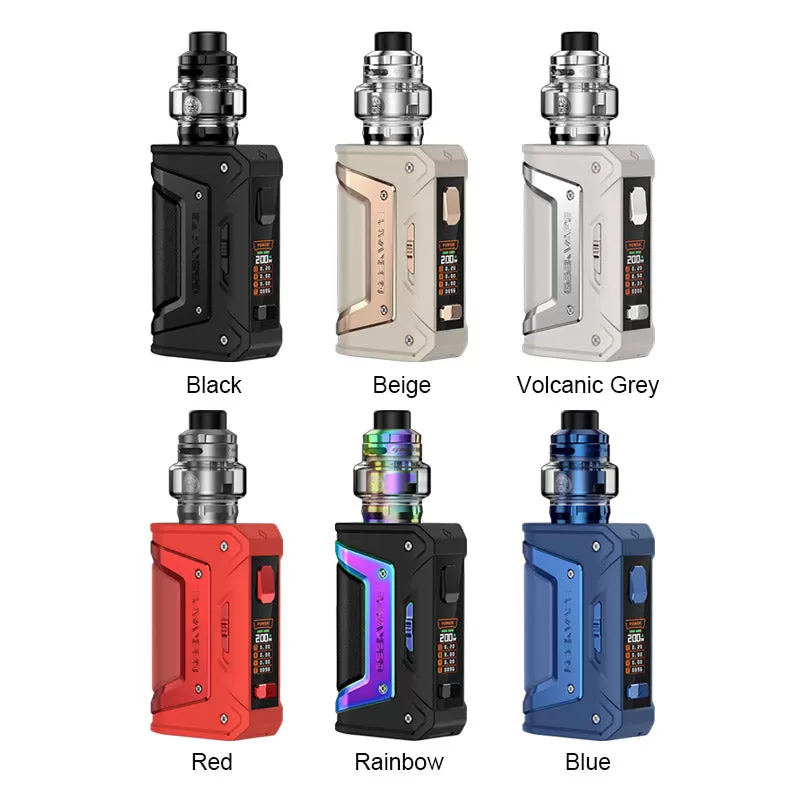 Geekvape L200 (Aegis Legend 2) Classic Kit - Black - Image 2