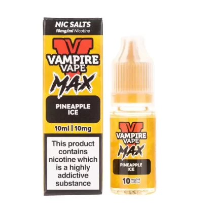 Pineapple Ice Nic Salt E-Liquid by Vampire Vape Max - 20mg