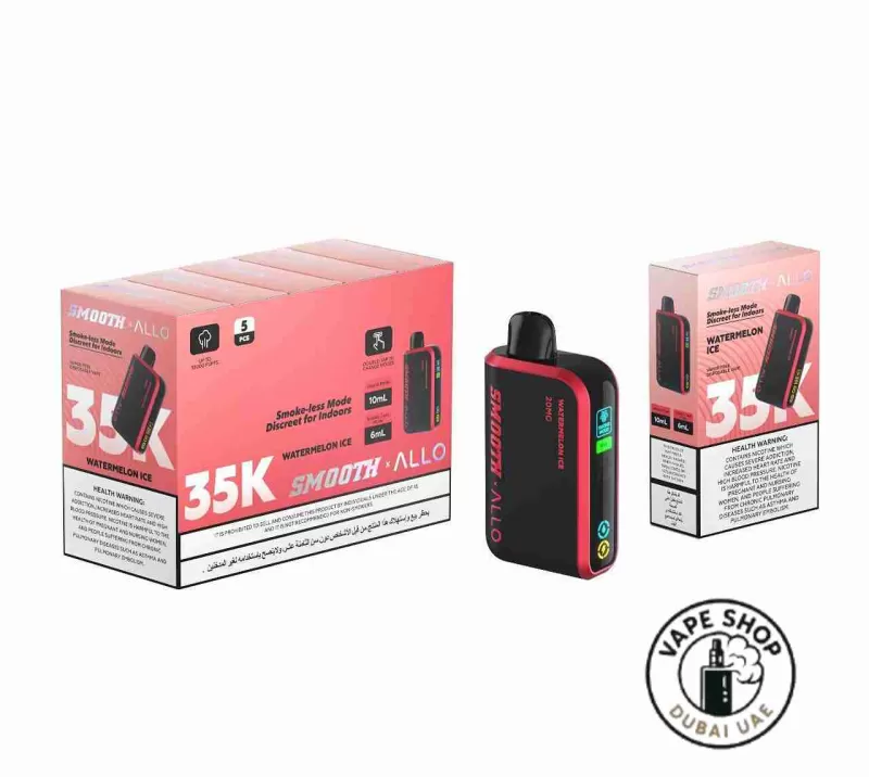 Smooth Allo 35000 Puffs 20MG Nicotine In Dubai - Vapeshopdubaiuae - Image 2
