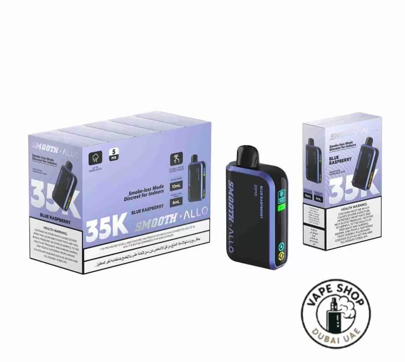 Smooth Allo 35000 Puffs 20MG Nicotine In Dubai - Vapeshopdubaiuae - Image 3