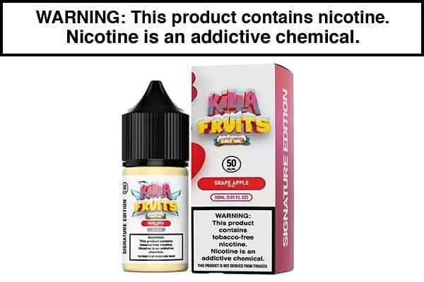 GRAPE APPLE ICE BY KILLA FRUITS SALT 30ML - Vapejuice