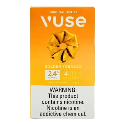 Buy VUSE Alto Golden Tobacco Pods (2 Pk) Online | Pod System