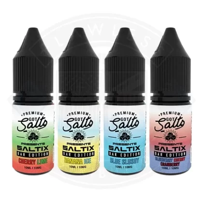 Got Salts – SALTIX Bar Edition Nic Salts 10ml (20mg)