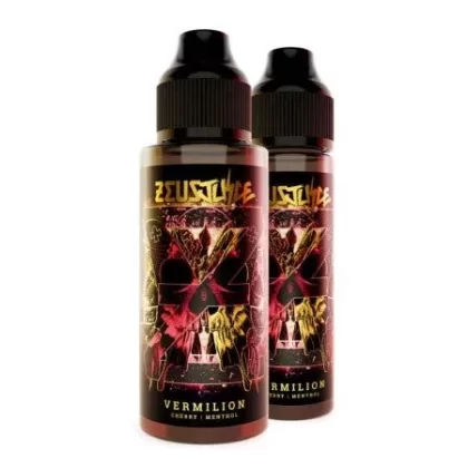 Zeus Juice Vermillion Shortfill E-Liquid 100ml - 0mg 100ml + 2 x 18mg Nic Shots (120ml 3mg)