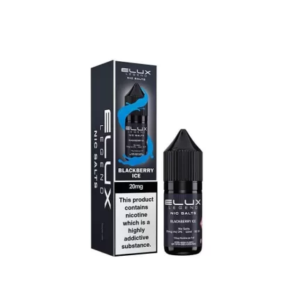 Elux Legend Blackberry Ice Nic Salt vape Juice - 10mg
