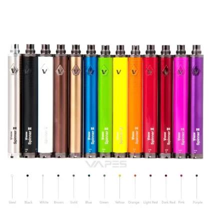 Spinner II Style 1600mAh eGo/510 Battery