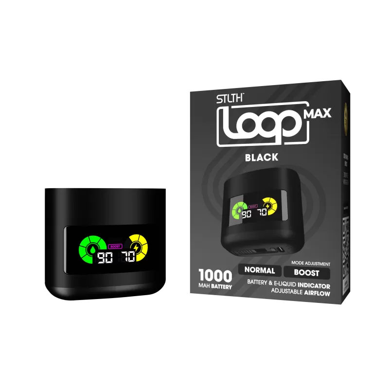 STLTH LOOP MAX Device - Black - Device (wholeseller) (SK)
