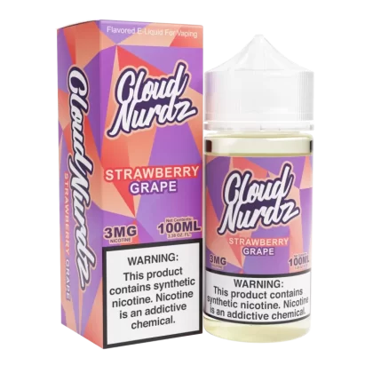 Grape Strawberry by Cloud Nurdz TFN 100mL - 6MG
