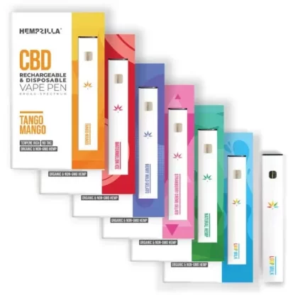 Hempzilla CBD Rechargeable and Disposable VAPE PEN - Ejuicewarehouse