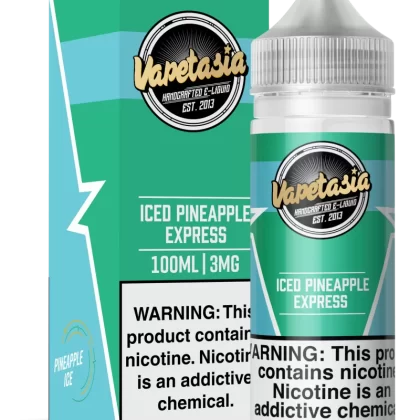 Vapetasia - ICED Pineapple Express - 100ML E-Liquid - 3MG