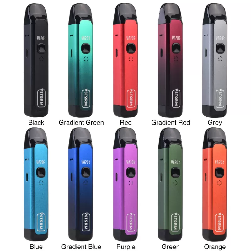 Vapor Storm Flame Pod Kit 25W 1100mAh - Red - Image 2