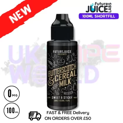 Butterscotch & Cereal Milk Future juice e liquid – £7.99