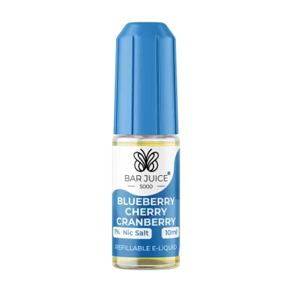 Blueberry Cherry Cranberry Nic Salt by Bar Juice 5000 - 20mg - Vape Product