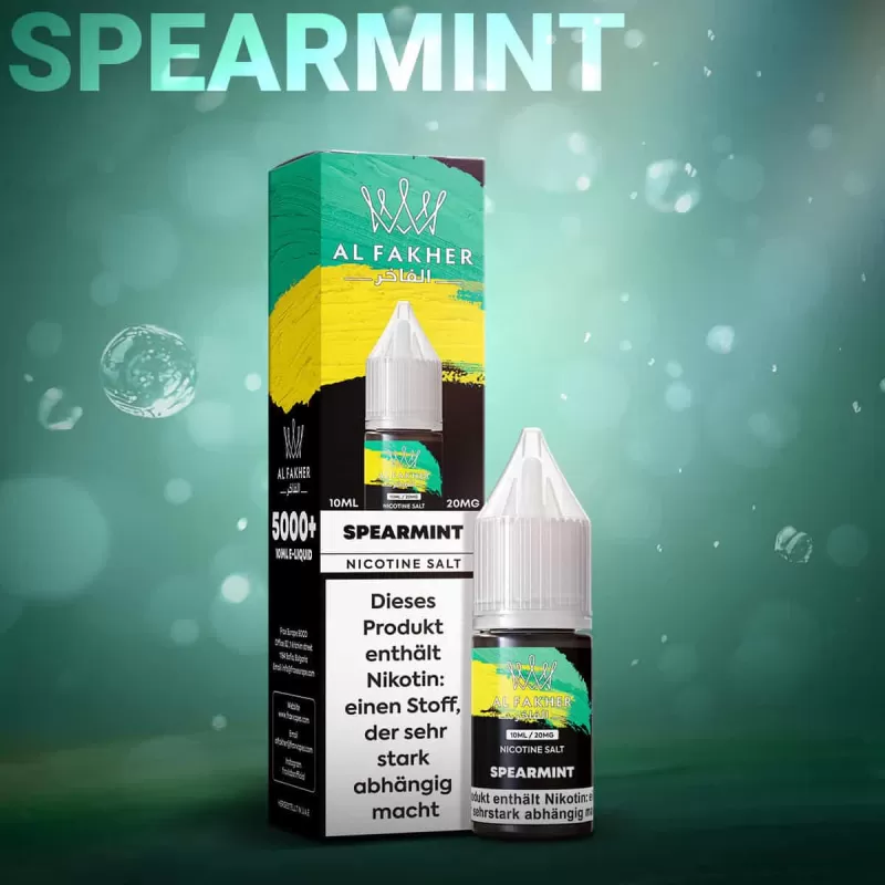 Al Fakher Liquid – Spearmint - Vapebazar - Image 2