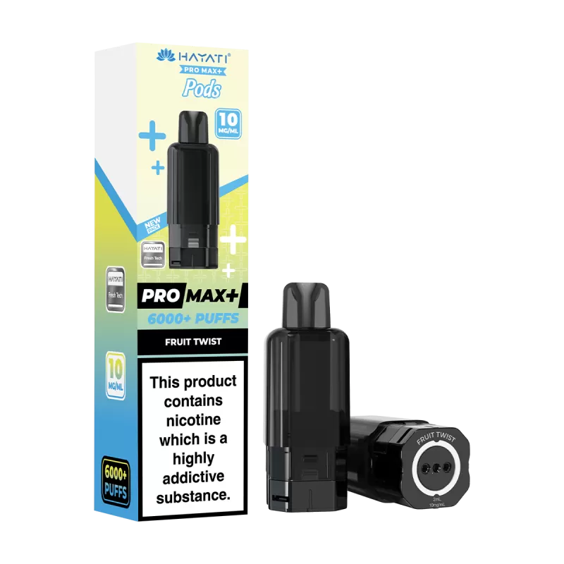 Fruit Twist Hayati Pro Max+ Refill Pack - 10mg - Vape Product - Image 2