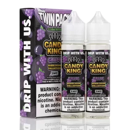 Grape Bubblegum – Candy King – 100mL - Ecigpremium