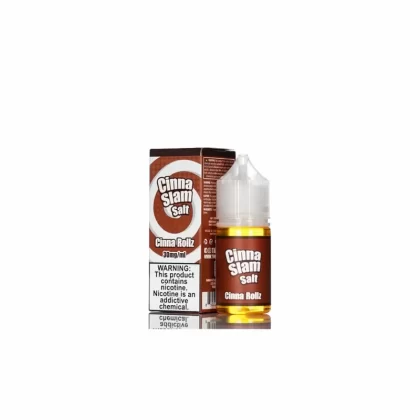 Slam Juice – Cinna Slam Salt – 30mL Nic Salt Cinnamon Roll