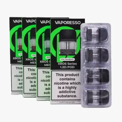 Vaporesso XROS Mini 3 Replacement Pods (Pack of 4) - 4x XROS Mesh 1.2 Pods